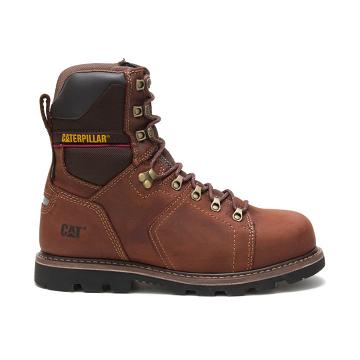 Caterpillar Alaska 2.0 8" Waterproof Thinsulate™ Steel Kappe Sicherheitsstiefel Herren Kaffee | CAT0