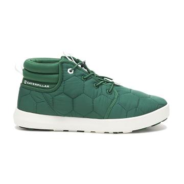 Caterpillar CODE Scout Mid Sneakers Damen Grün | CAT525-CH