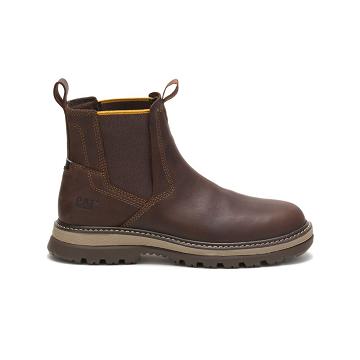 Caterpillar Fairbanks Chelsea Arbeitsstiefel Herren Kaffee | CAT246-CH