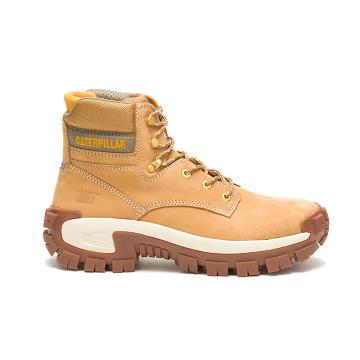 Caterpillar Invader Hi Steel Kappe Sicherheitsstiefel Herren Orange | CAT071-CH