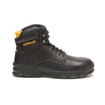 Caterpillar Mobilize Alloy Kappe Arbeitsstiefel Herren Schwarz | CAT255-CH