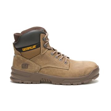 Caterpillar Mobilize Alloy Kappe Arbeitsstiefel Herren Braun | CAT256-CH