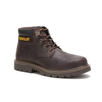 Caterpillar Outbase Steel Kappe Arbeitsstiefel Herren Kaffee | CAT240-CH