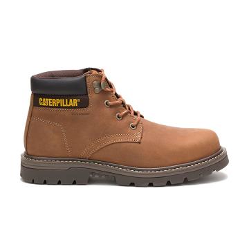 Caterpillar Outbase Waterproof Steel Kappe Sicherheitsstiefel Herren Braun | CAT058-CH