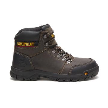 Caterpillar Outline Steel Kappe Arbeitsstiefel Herren Grau | CAT217-CH