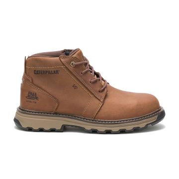 Caterpillar Parker Steel Kappe Sicherheitsstiefel Herren Braun | CAT044-CH