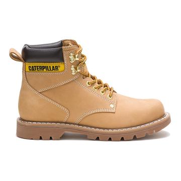 Caterpillar Second Shift Arbeitsstiefel Herren Kaffee | CAT251-CH