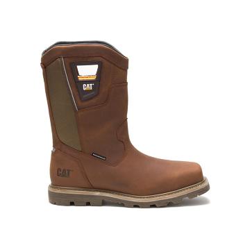 Caterpillar Stillwell Waterproof Steel Kappe Sicherheitsstiefel Herren Braun | CAT033-CH