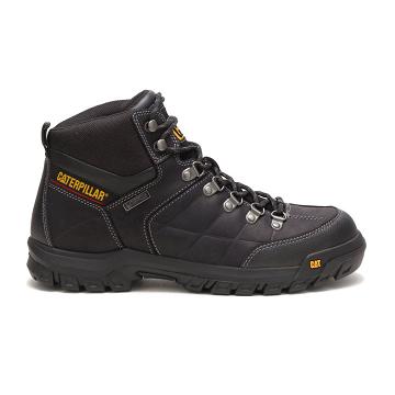 Caterpillar Threshold Waterproof Arbeitsstiefel Herren Schwarz | CAT224-CH